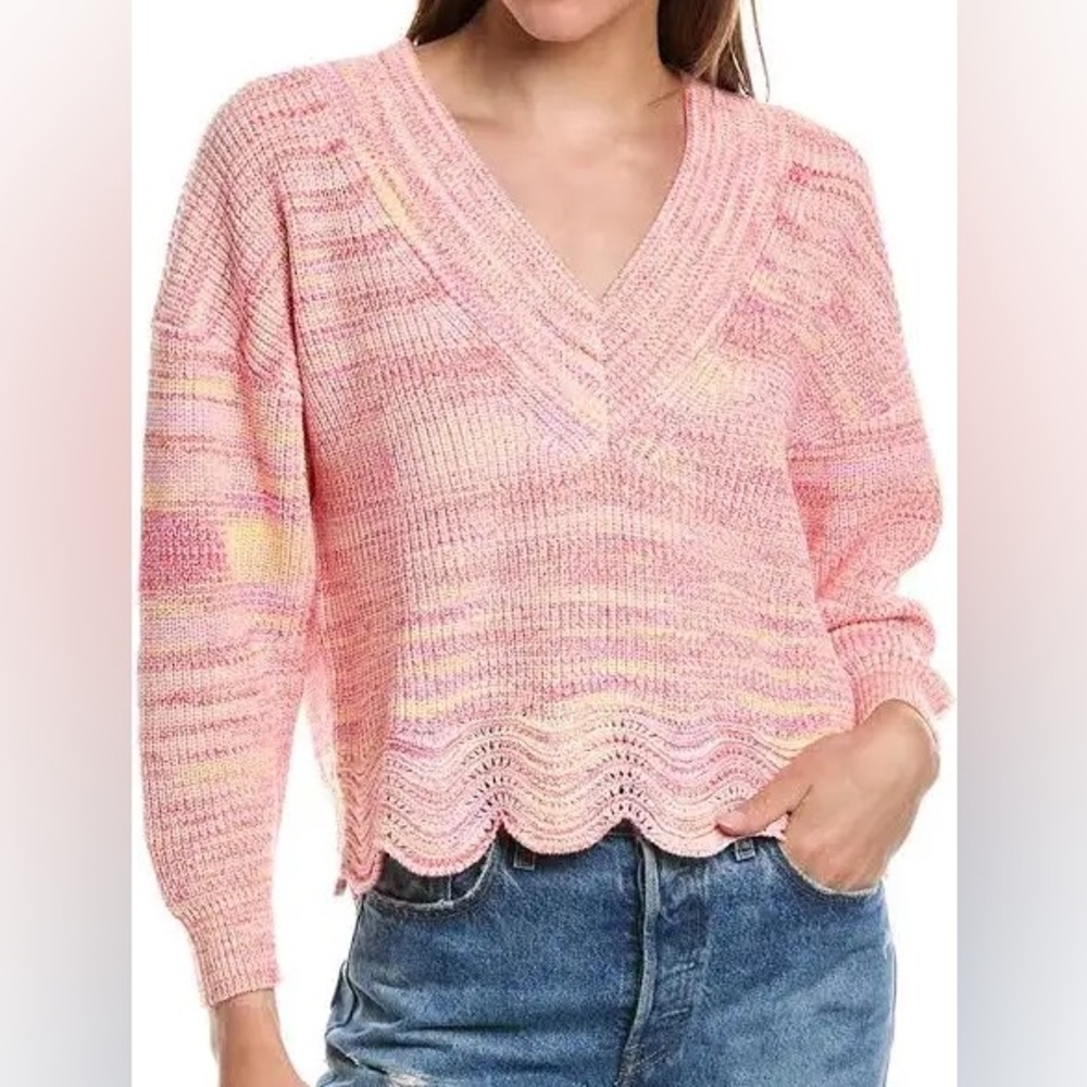 NWT electric and rose multicolored sweater